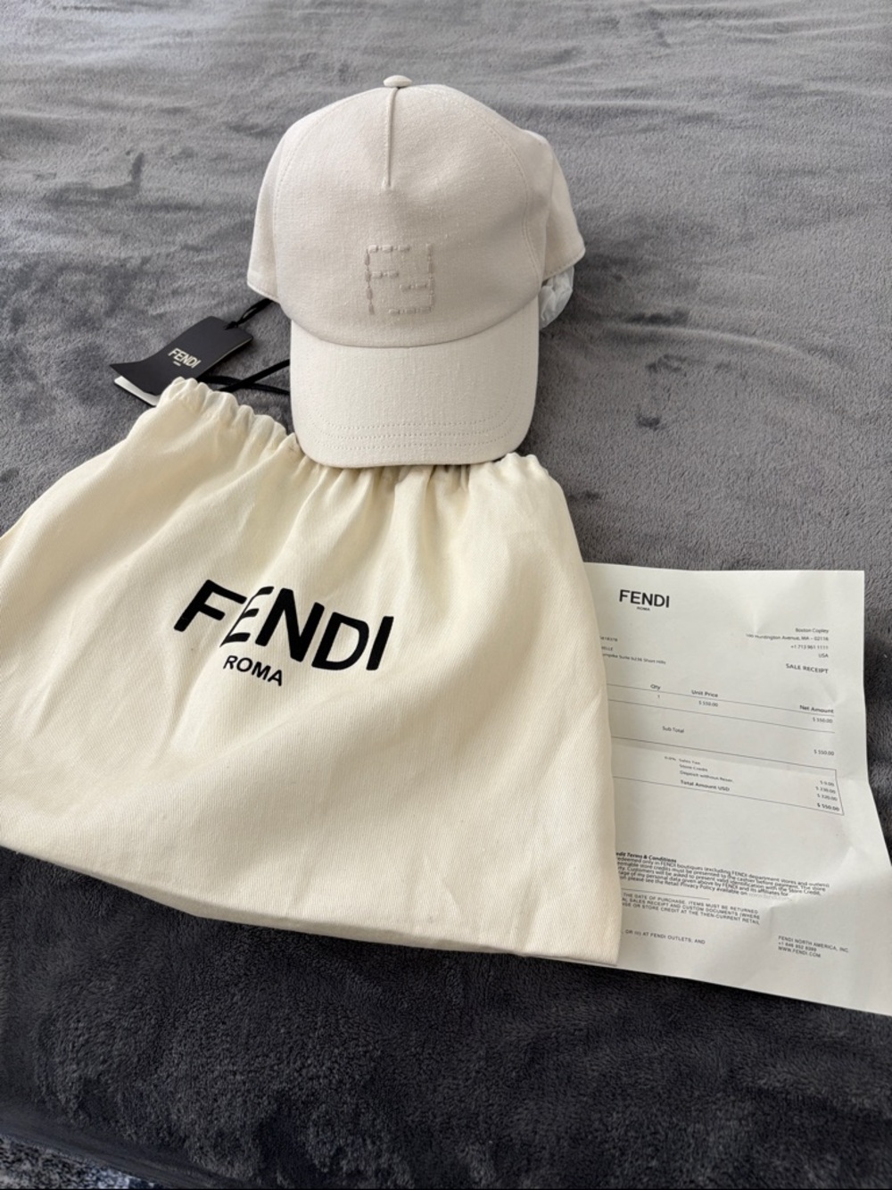 Fendi baseball hat